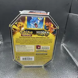 Pokemon Hidden Fates GX Tin-Charizard Factory Sealed New 728192506345 - Image 2