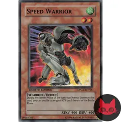 Yugioh Speed Warrior DPCT-ENY05 Super Rare Limited Edition NM - Image 1