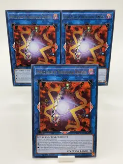 Yu-Gi-Oh! World Gears Of Theurlogical Demiurgy CRBR-EN044 Rare 1st Ed X3 Playset - Image 1