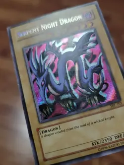 MP, Yu-Gi-Oh! TCG Serpent Night Dragon Spell Ruler SRL-103 Unlimited Secret Rare - Image 2