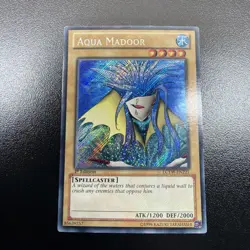 Aqua Madoor LCYW-EN221 Legendary Collection 3: Yugi's World 1st Edition LP - Image 1