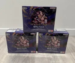 3x One Piece - TCG OP14 The Azure Sea's Seven Display English - OVP - Sealed - Image 1