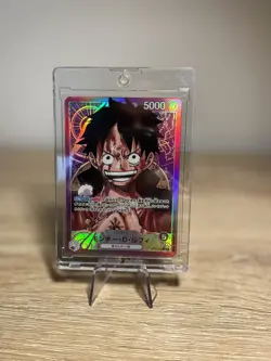 One Piece Japanese Luffy Alt Art OP05-060 Awakening of the New Era - Image 1