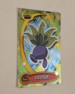 2004 POKEMON Oddish #52 HOLO SILVER FOIL Advanced Challenge CARD NM/MT Topps CCG - Image 4
