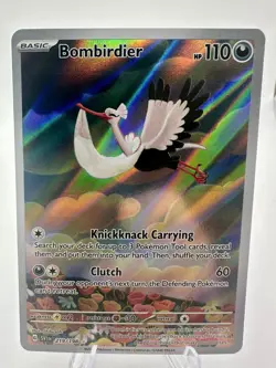 Bombirdier 219/198 SV01: Scarlet & Violet Base Set NM Pokemon Card TCG - Image 1