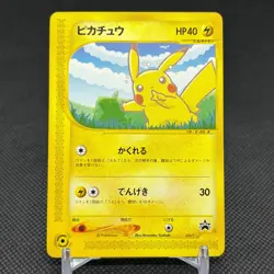Pikachu 004/P Promo All Nippon Airways Special 2001 Japanese Pokemon Card #5DFD - Image 1