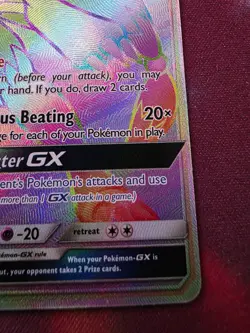 Pokemon TCG Zoroark GX Shining Legends Holo Card 77/73 Secret Rare - Image 4