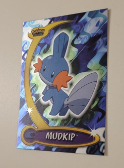 2004 POKEMON Mudkip #49 HOLO SILVER FOIL Advanced Challenge CARD NM/MT Topps CCG - Image 3