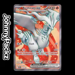 Pokemon TCG - Reshiram ex 158/086 Ultra Rare Card - White Flare (NM) - Image 1