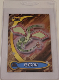 2004 POKEMON Flygon #28 HOLO SILVER FOIL Advanced Challenge CARD NM/MT Topps CCG - Image 1