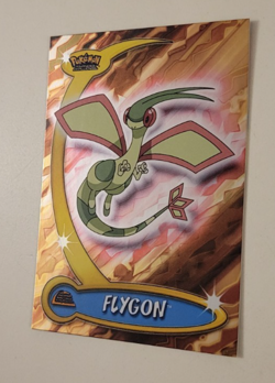 2004 POKEMON Flygon #28 HOLO SILVER FOIL Advanced Challenge CARD NM/MT Topps CCG - Image 3