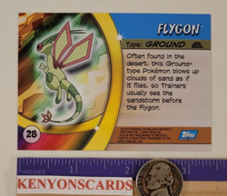2004 POKEMON Flygon #28 HOLO SILVER FOIL Advanced Challenge CARD NM/MT Topps CCG - Image 5