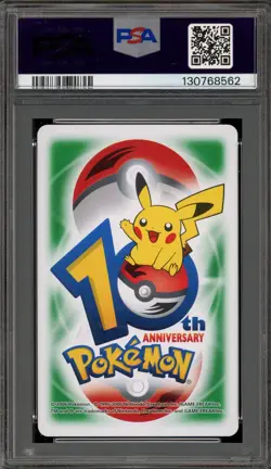 Pokemon 10th Ann. Playing Cards Arbok/Ekans Green 2 of Hearts PSA 10 Gem Mint - Image 2