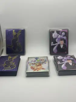 Pokemon TCG 65 X Card Sleeves (Different Designs) Standard Size - Image 1