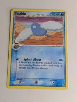Swablu (Delta Species) 65/101 Common Dragon Frontiers Pokemon Card MP - Image 1