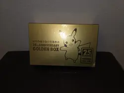 Pokemon Card 25th Anniversary Golden Box Celebration Japan Limited Sealed - Image 1