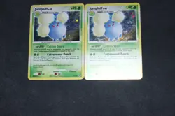 Pokemon Card Lot 2x LP Holo Rare Jumpluff 11/132 DP Secret Wonders - Image 1