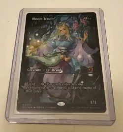 Bloom Tender | Foil Japanese Full Art (Anime Borderless) | MTG Mythic Card #0390 - Image 2