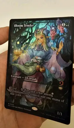 Bloom Tender | Foil Japanese Full Art (Anime Borderless) | MTG Mythic Card #0390 - Image 3