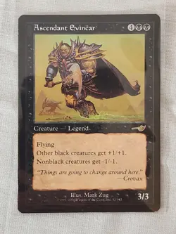 Played Ascendent Evincar Nemesis Mtg Magic the Gathering - Image 1