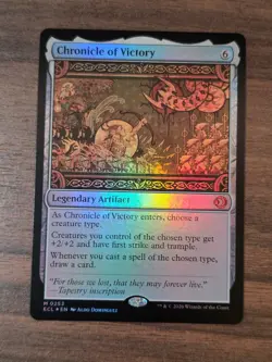 x1 Chronicle of Victory - Foil M MTG Lorwyn Eclipsed M/NM, English - Image 1