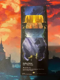MTG Edge of Eternities Complete Set of Shock Lands Borderless - Image 1