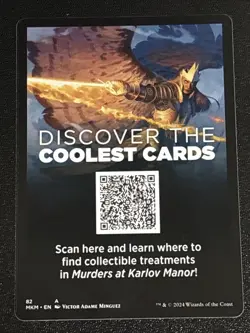 MTG Murders at Karlov Manor Imp Token 0007 NM - Image 2