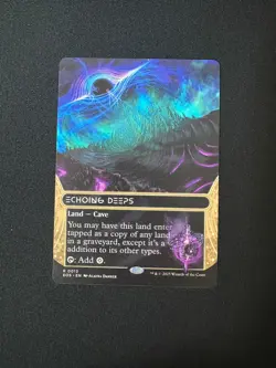 2025 MTG Edge Of Eternities Echoing Deeps Borderless #13 - Image 1