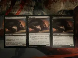 Rat Colony X3 Dominaria Magic MTG - Image 1