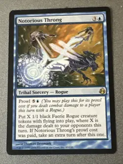 Notorious Throng X1 Morningtide Ex+ Condition See Pics Front Back - Image 1
