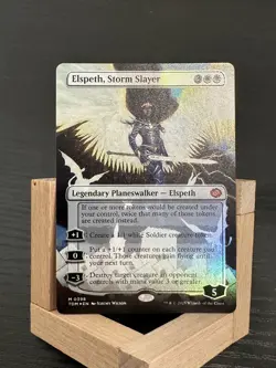 Foil Full-art Elspeth, Storm Slayer - Image 1