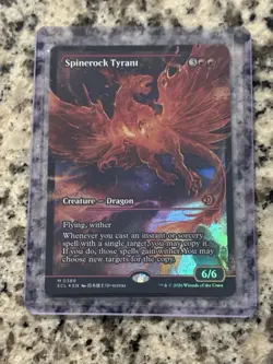 x1 Spinerock Tyrant (0389) - Foil - Showcase M MTG Lorwyn Eclipsed M/NM, Englis - Image 1