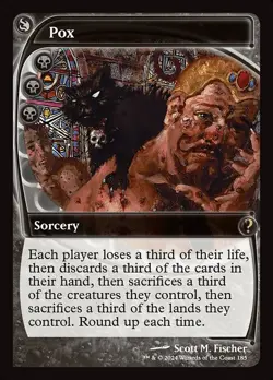 Pox (Future Sight) - Mystery Booster 2 - R - #185 - NM - Image 1
