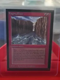 1993 RAGING RIVER Magic the Gathering Collector's Edition CE MTG Sharp Corners - Image 1