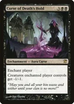 Curse of Death's Hold LP #94 Innistrad MTG - Image 1