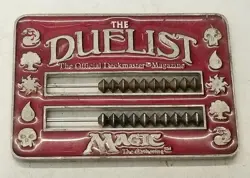 Vintage 1995 MTG Duelist Magic Life Counter Red Reaper Miniatures Abacus RARE - Image 1