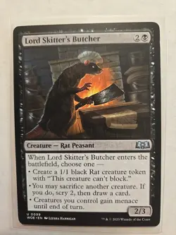 Lord Skitter's Butcher - Wilds of Eldraine - LP - Uncommon - Creature - MTG - Image 1