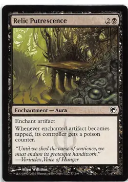 Relic Putrescence *PLAYSET* Magic MtG x4 Scars of Mirrodin SP - Image 1