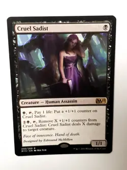 MTG Cruel Sadist NM Magic 2015 Rare English - Image 1
