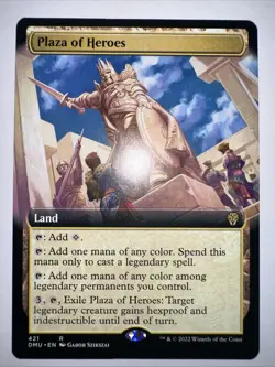 Near Mint x 1 Plaza of Heroes - Extended Art Dominaria United Variants - Image 2
