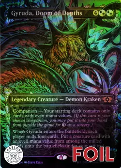 MTG Gyruda, Doom of Depths (42) | NM Foil | March of the Machine {MUL} - Image 1