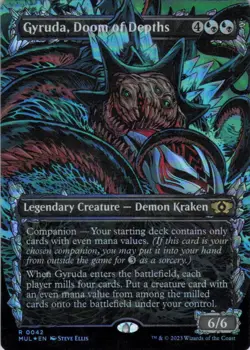 MTG Gyruda, Doom of Depths (42) | NM Foil | March of the Machine {MUL} - Image 2