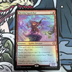 Hexing Squelcher Lorwyn Eclipsed Foil NM 0145 ECL Rare - Image 1