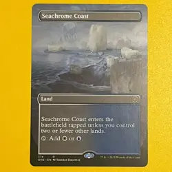 Seachrome Coast | Borderless | R | 374 | Phyrexia: All Will Be One | MTG - Image 1