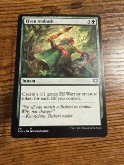 MTG Magic The Gathering Elven Ambush - Image 1