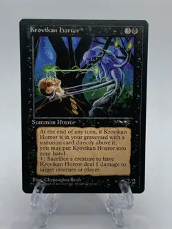 Krovikan Horror - Alliances - MTG - Rare - Magic The Gathering - Image 1