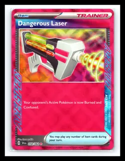 💥 Pokemon Shrouded Fable SV6.5 Dangerous Laser 058/064 ACE SPEC Rare Holo - Image 1
