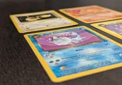 Team Rocket Eeveelution Lot 1999 Pokemon TCG Eevee/Flareon/Jolteon/Vaporeon NM - Image 4