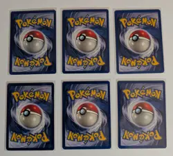 Pokemon Base Set Starters Lot Charmander Squirtle Bulbasaur + Stage 2 Evolutions - Image 2
