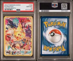 PSA 10 - PIKACHU - 160/159 - CROWN ZENITH SWSH FULL ART ENGLISH POKEMON - Image 1